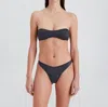 SOLID & STRIPED THE MAEVE BIKINI BOTTOM IN BLACK