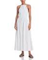 Solid & Striped The Meira Cover-up Maxi Dress In Optic White
