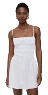 Solid & Striped The Mini Delta Dress Optic White