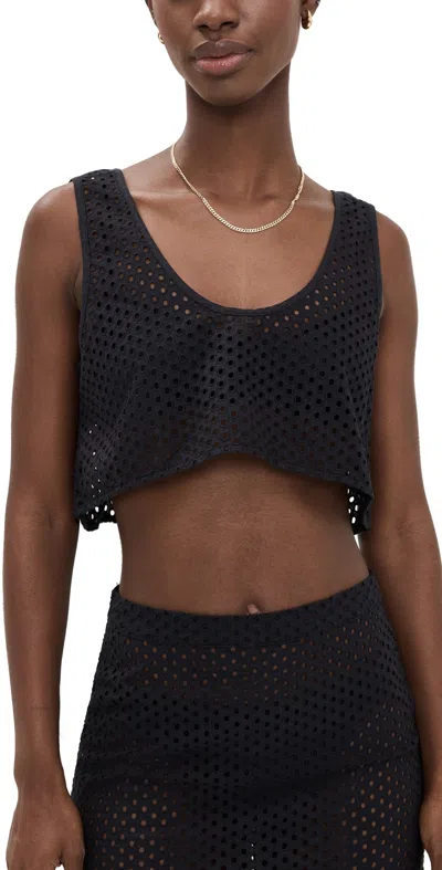 Solid & Striped The Minka Top Noir