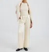 Solid & Striped The Monaco Pant In Ecru In White