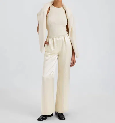 Solid & Striped The Monaco Pant In Ecru In White