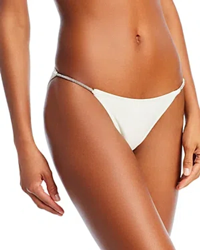 Solid & Striped The Morgan Bikini Bottom In Brule
