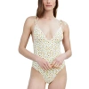 Solid & Striped The Olympia One Piece Sunflower Print Swimsuit In Sunflower