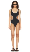 Solid & Striped The Sarah One Piece In Blackout