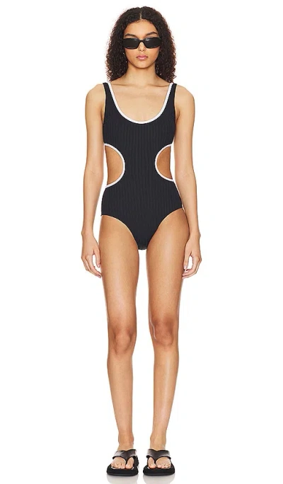 Solid & Striped The Sarah One Piece In Blackout