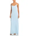 Solid & Striped The Selena Maxi Dress In Ice Blue