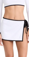 Solid & Striped The Swim Skirt Marshmallow In Marshmallow