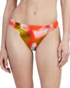 Solid & Striped The Tati Bikini Top In Red