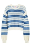 SOLID & STRIPED THE TOBIE STRIPE COVER-UP SWEATER