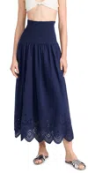 Solid & Striped The Zaria Skirt French Navy In French Navy