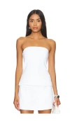 Solid & Striped The Tori Tube Top In Optic White