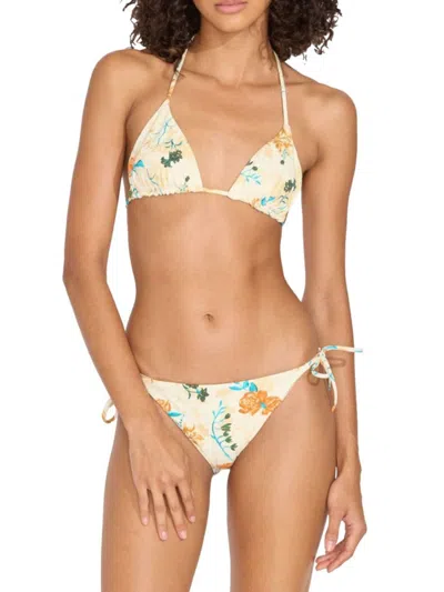 Solid & Striped Women's Resort Floral Bikini Top In Floral Print