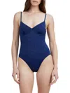 SOLID & STRIPED WOMEN'S THE TAYLOR EYELET UNDERWIRE ONE-PIECE SWIMSUIT