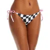 Solid & Striped Womens Reversible Swim Bottom Separates In Multi