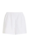 SOLID & STRIPED X SOFIA RICHIE GRAINGE EXCLUSIVE THE LORETTO COTTON SHORTS