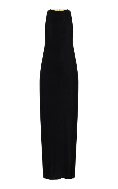 Solid & Striped X Sofia Richie Grainge Exclusive The Seleta Maxi Dress In Black