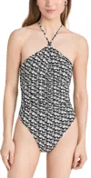 Solid & Striped X Sofia Richie Grainge The Mina One Piece Horse Print In Horse Print