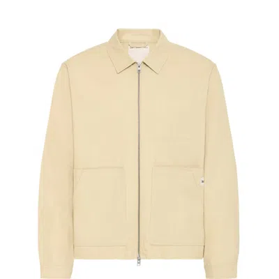 Solid ! Tywin Cotton Chore Jacket In Gold