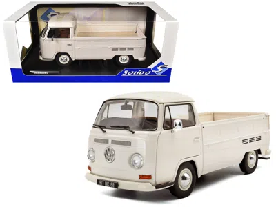 Solido 1968 Volkswagen T2 Pickup Truck Beige 1/18 Diecast Model Car By