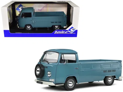 Solido 1968 Volkswagen T2 Pickup Truck Petrol Blue 1/18 Diecast Model Car By  In Multi