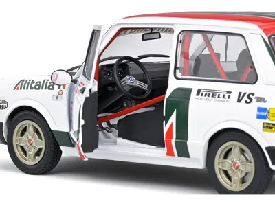 Solido 1980 Autobianchi A112 Mk 5 Abarth Rally Car Alitalia Livery Competition 1/18 By