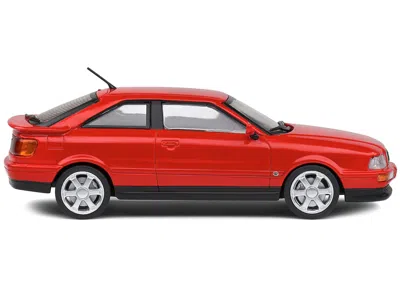 Solido 1992 Audi Coupe S2 Lazer Red 1/43 Diecast Model Car By