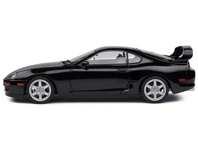 Solido 1993 Toyota Supra Mk4 (a80) Rhd (right Hand Drive) Astral Black 1/18 Diecast Model Car By