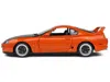 Solido 1993 Toyota Supra Mk4 (a80) Rhd (right Hand Drive) Orange Metallic With Black Hood 1/18 Diecast Mode