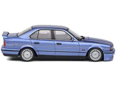 Solido 1994 Alpina B10 (e34) Biturbo Blue Metallic 1/43 Diecast Model Car By