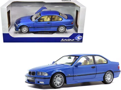Solido 1994 Bmw E36 M3 Blue Estoril Metallic 1/18 Diecast Model Car By