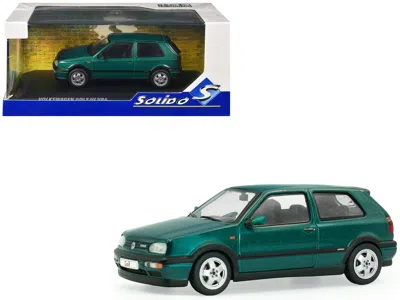Solido 1994 Volkswagen Golf Mkiii Vr6 Dragon Green Pearl 1/43 Diecast Model Car By