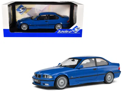 Solido 1996 Bmw E36 M3 Coupe Santorin Blue 1/18 Diecast Model Car By