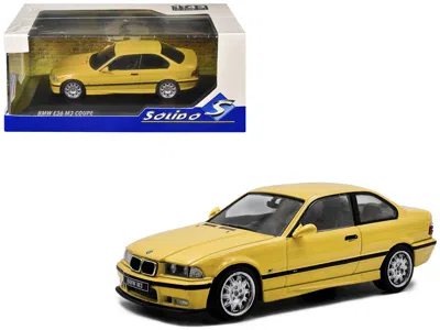 Solido 1999 Bmw E36 M3 Coupe Dakar Yellow 1/43 Diecast Model Car By