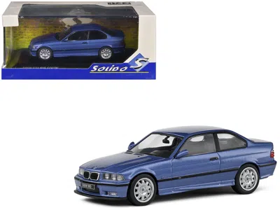 Solido 1999 Bmw E36 M3 Coupe Estoril Blue Metallic 1/43 Diecast Model Car By