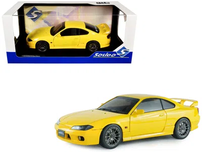 Solido 1999 Nissan Silvia (s15) Spec-r Aero Rhd (right Hand Drive) Lightning Yellow 1/18 Diecast Model Car 