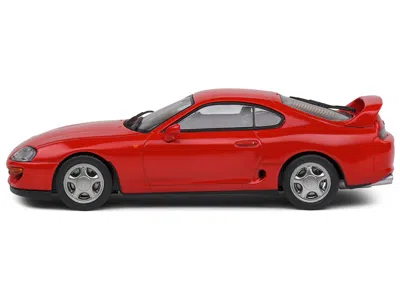 Solido 2001 Toyota Supra Mk.4 Red 1/43 Diecast Model Car By