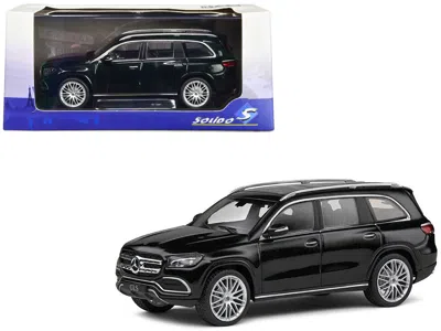 Solido 2020 Mercedes-benz Gls Dark Green Metallic With Amg Wheels And Sunroof 1/43 Diecast Model Car By Sol In Black