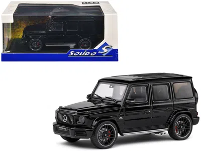 Solido 2022 Mercedes-benz Amg G63 Obsidian Black Metallic 1/43 Diecast Model Car By