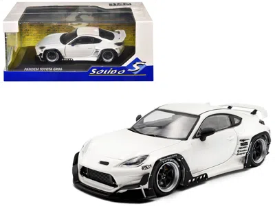Solido 2022 Toyota Pandem Gr86 White Metallic 1/43 Diecast Model Car By