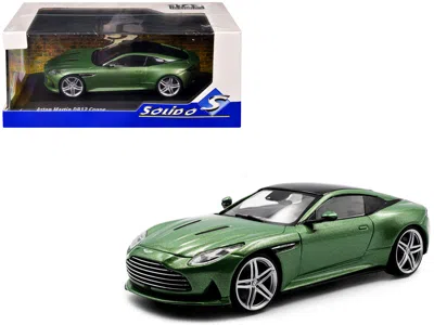 Solido 2023 Aston Martin Db12 Coupe Iridescent Emerald Metallic With Black Top 1/43 Diecast Model Car By So