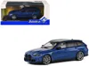 Solido 2023 Bmw M3 Touring (g81) Competition San Marino Blue Metallic With Black Top 1/43 Diecast Model Car In Multi