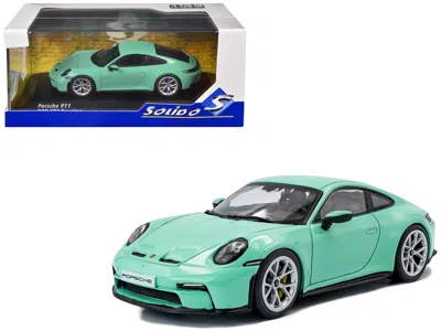 Solido 2023 Porsche 911 (992) Gt3 Touring Mint Green 1/43 Diecast Model Car By