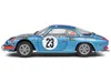 SOLIDO ALPINE A110 1600S #23 JEAN-PIERRE NICOLAS - MICHEL VIAL "RALLYE MONTE-CARLO" (1972) "COMPETITION" SE