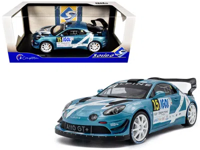 Solido Alpine A110 Rallye Gt+ #15 Raphael Astier - Denis Giraudet "rallye Du Mont Blanc" (2024) "competitio