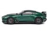 Solido Aston Martin V12 Vantage Racing Green Metallic With Black Top 1/43 Diecast Model Car By