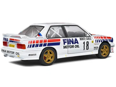 Solido Bmw E30 M3 Gr. A #18 Marc Duez - Alain Lopes "rally Monte-carlo" (1989) "competition" Series 1/18 Di
