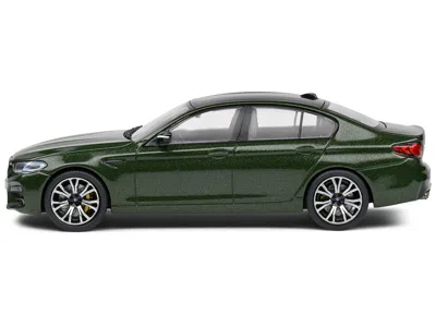 Solido Bmw M5 (f90) Competition San Remo Green Metallic With Black Top 1/43 Diecast Model Car By