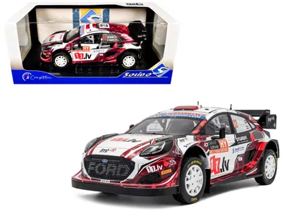 Solido Ford Puma Rally1 #22 Martins Sesks - Renars Francis "rally Latvia" (2024) "competition" Series 1/18 