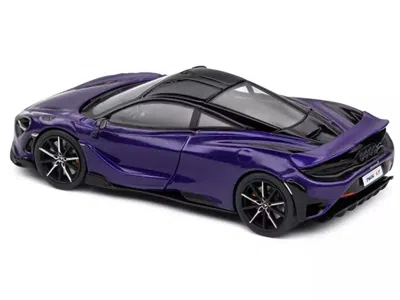Solido Mclaren 765 Lt Lantana Purple Metallic 1/43 Diecast Model Car By